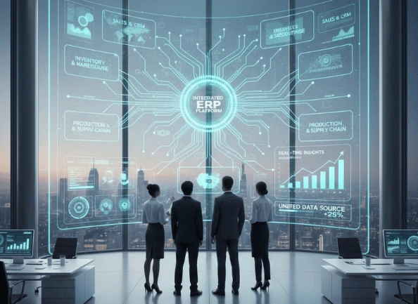 Integrated ERP & Executive Reporting System